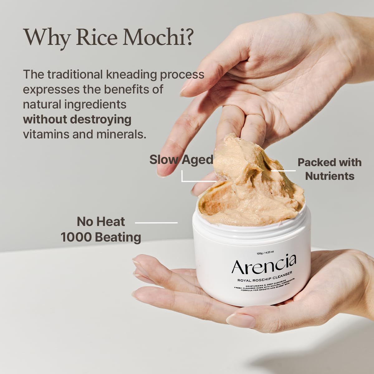 Calendula Rice Mochi Fresh Cleanser