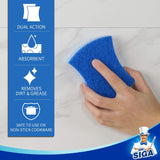 MR.SIGA Non-Scratch Cellulose Scrub Sponge 12 Pack - Ruhaa Store