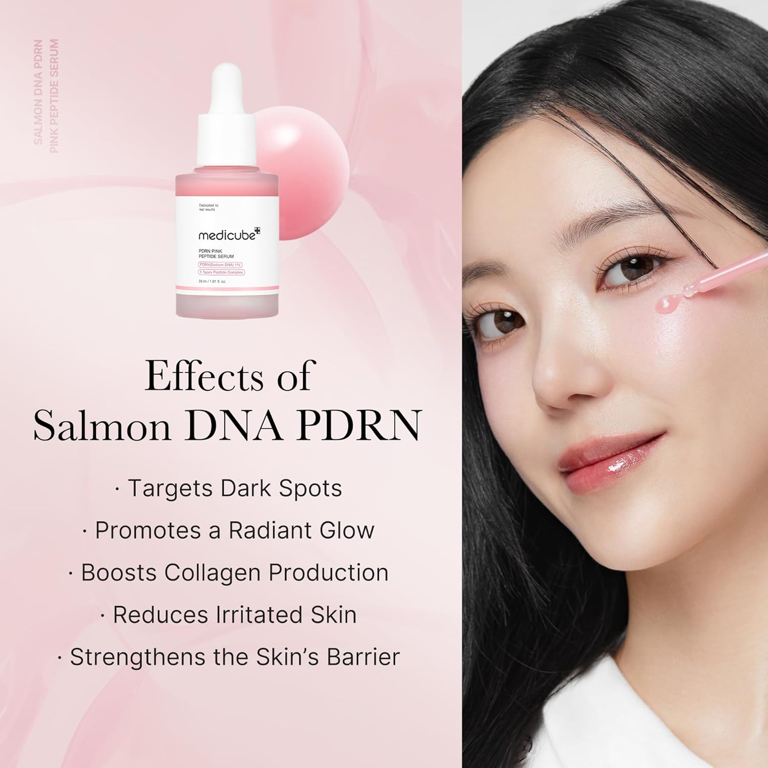 medicube Salmon DNA PDRN Pink Peptide Serum
