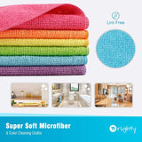 Orighty Microfiber Cleaning Cloths, Pack of 20