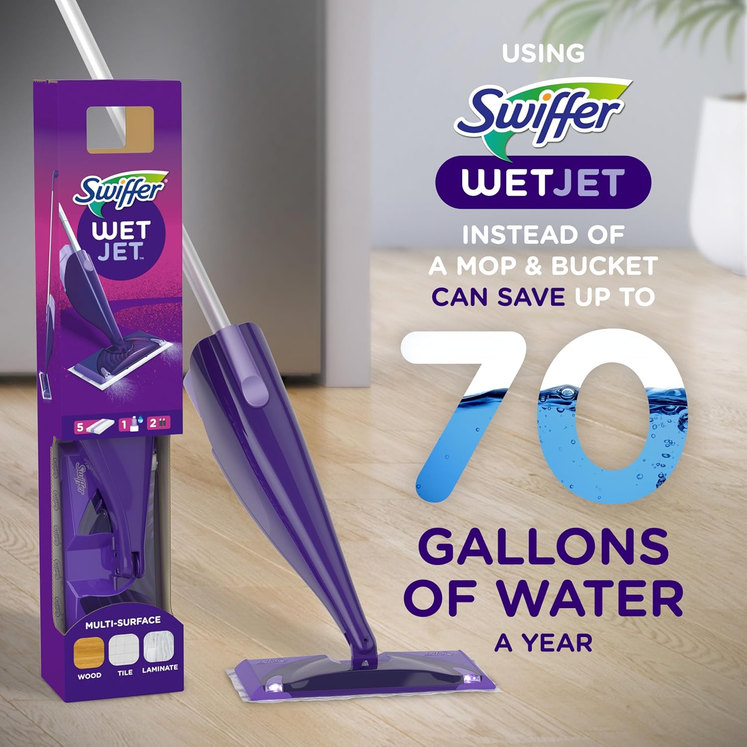 Swiffer WetJet Spray Mop Kit - Ruhaa Store