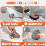 Scrubber-Versatile Bathroom
