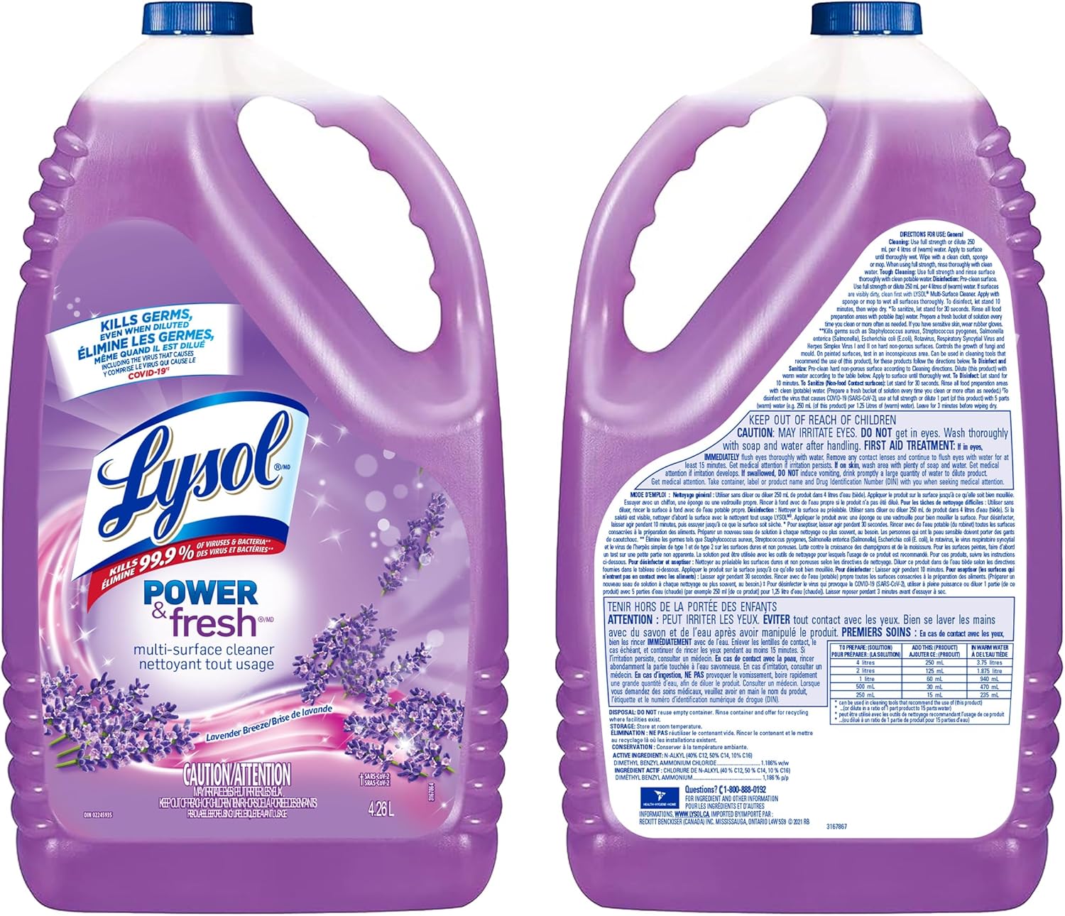 Lysol Power & Fresh Multi-Surface Cleaner - Ruhaa Store