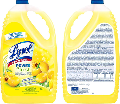 Lysol All Purpose Cleaner, Power &amp; Fresh Multi-Surface Cleaner - Ruhaa Store