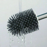 Soft Silicone Bristle Toilet Brush